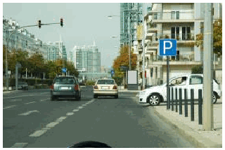Imagem da pergunta: O que o motorista deve fazer ao sair de um caminho particular?